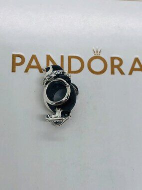 Pandora Skiing Penguin Charm
